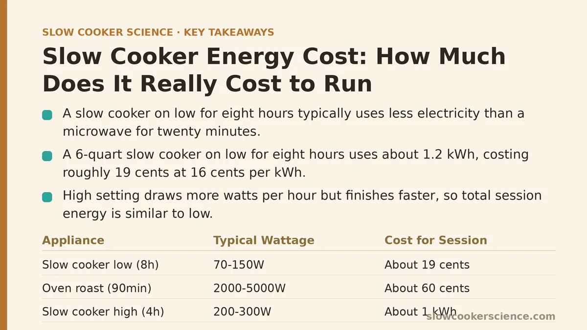 Slow Cooker Energy Cost: How Much Does It Really Cost to Run